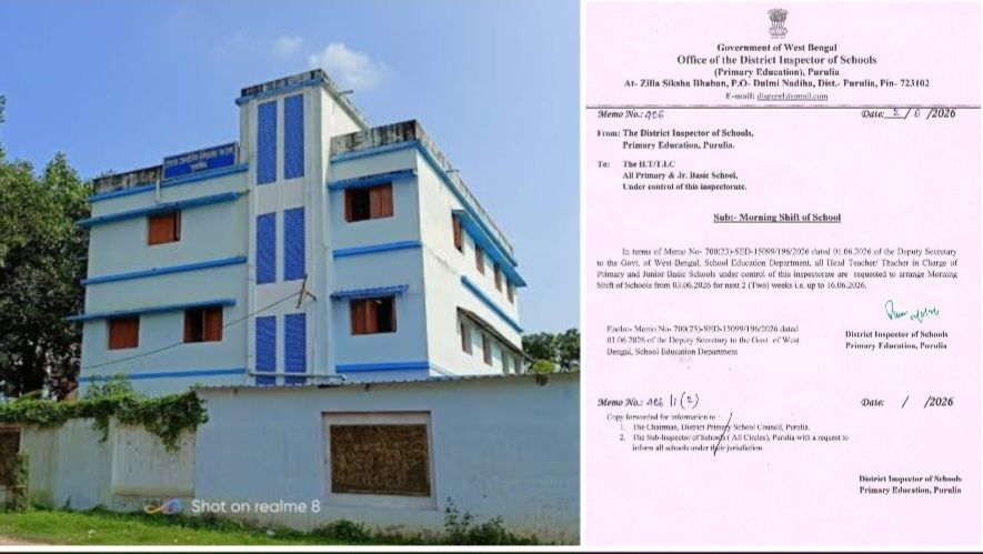 তাপপ্রবাহে বদল স্কুলের সময়, ৩ জুন থেকে দু’সপ্তাহ প্রাথমিক বিদ্যালয়ে মর্নিং স্কুল