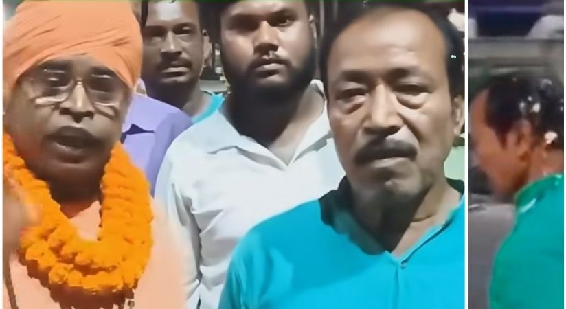 রঘুনাথপুর : ভারত সেবাশ্রমকে অপমান করে ডিম থেরাপি পেলেন তৃণমূল নেতা,করলেন কান ধরে ওঠবস