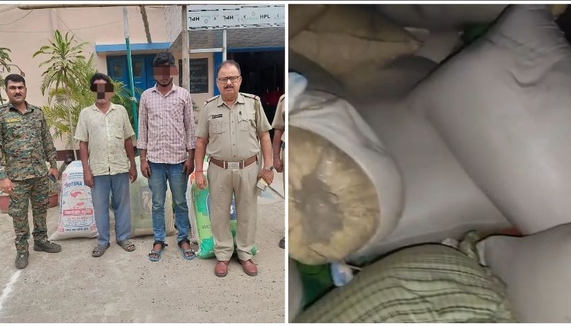 বিপুল পরিমাণ মাদক সহ বরাবাজারে ধৃত ভিন জেলার দুই যুবক