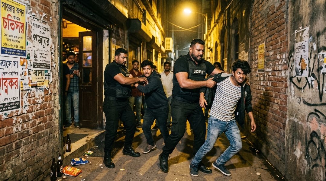 হোটেলের পানশালায় গান বাজানোকে কেন্দ্র করে ঝামেলা, আহত ৩