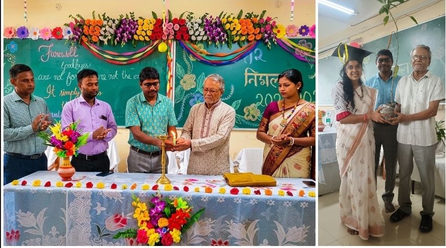 হাতে গাছের চারা, বুকে মাতৃভাষার প্রতি দায়বদ্ধতা: সিধো-কানহো-বিরসা বিশ্ববিদ্যালয়ে কুড়মালি পড়ুয়াদের অভিনব বিদায়