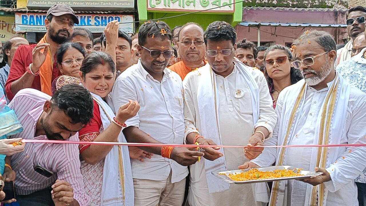 ডবল ইঞ্জিন সরকারের সুফল!বিধায়কের হাত ধরে ঝালদায় ৩৫ কোটি বরাদ্দে ওভারহেড জলাধারের সূচনা