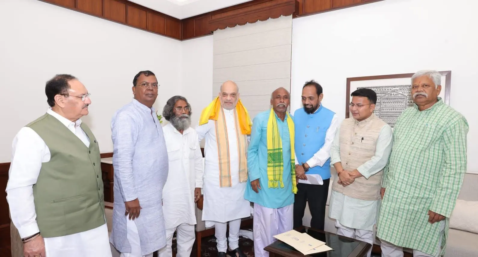 এবার দাবি পূরণ ! দিল্লিতে  শাহ-নাড্ডার সঙ্গে জ্যোতির্ময় সহ ৪ সাংসদকে নিয়ে দাবি আদায়ের বৈঠকে অজিত