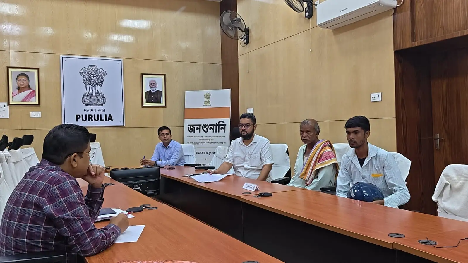 পুরুলিয়ায় জনশুনানিতে মারাত্মক সব অভিযোগ প্রশাসনের কাছে