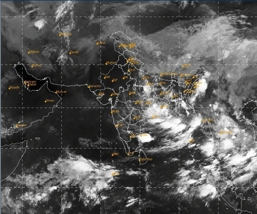 পুরুলিয়ায় ফের বৃষ্টির হলুদ সতর্কতা , সাঁতুড়িতে সর্বোচ্চ ৫৪.২ মিমি