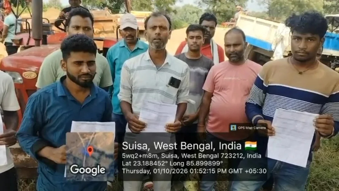 ১২০০ টাকায় বালি মিলছে পুরুলিয়ায়!