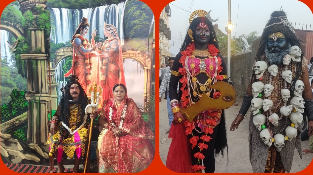 আর্তই প্রভুজি’ মন্ত্রে মহাশিবরাত্রিতে মাসান হোলিতে মাতলো পুরুলিয়া