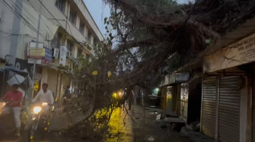 ফাগুনেই কালবৈশাখীর ঝাপটা, কোথাও শিলাবৃষ্টি, বিকেলেই নেমে এল রাতের আঁধার